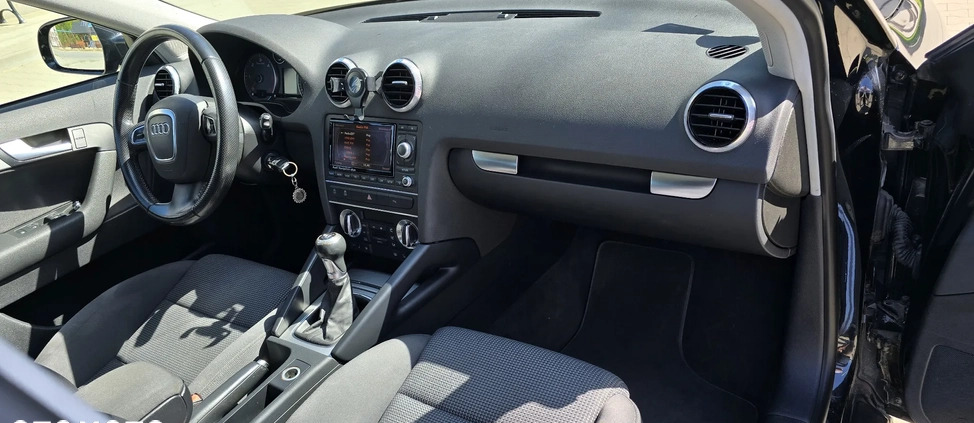 Audi A3 cena 33000 przebieg: 201500, rok produkcji 2010 z Debrzno małe 407